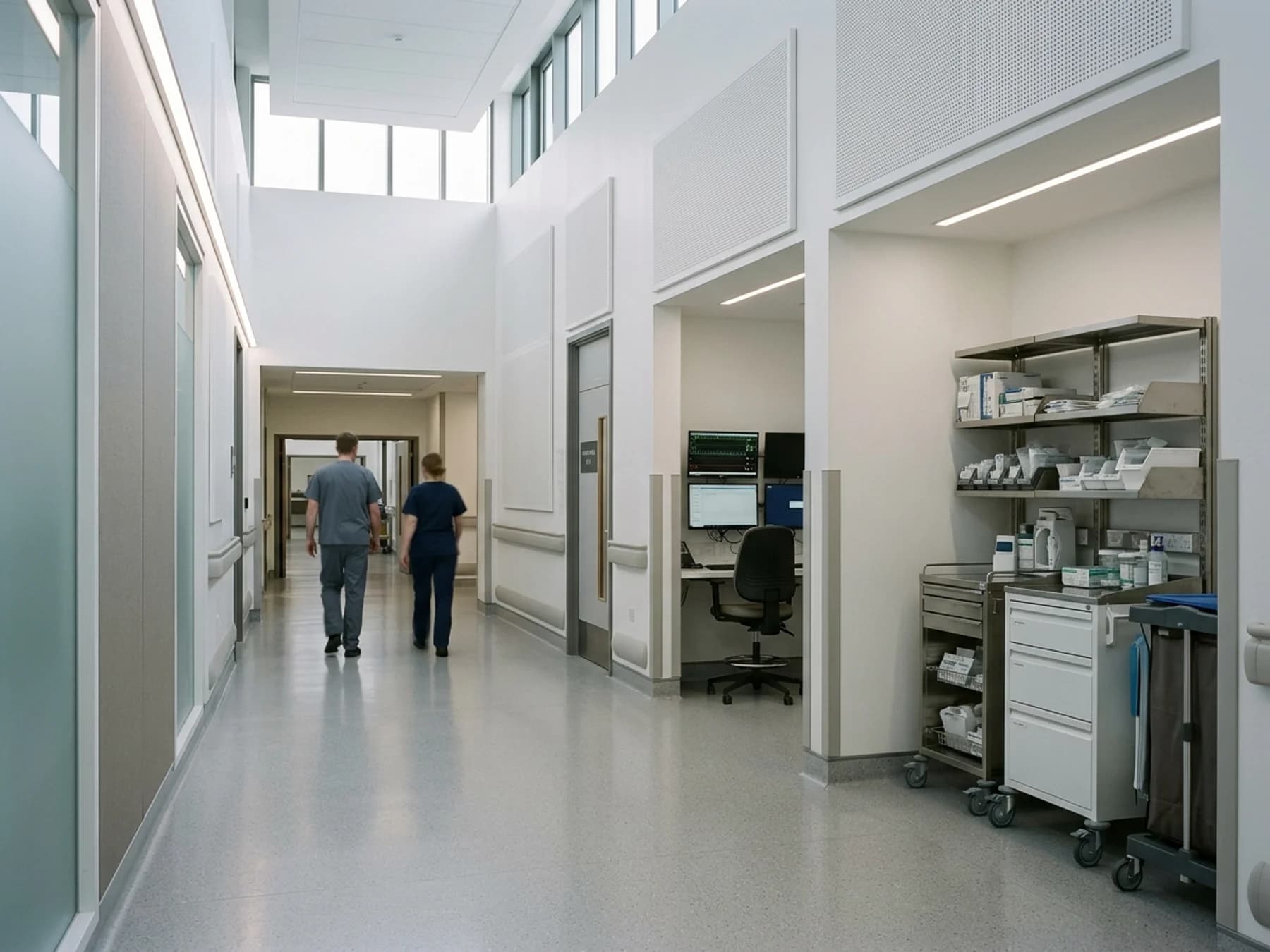 Modern hospital clinical support and operational environment